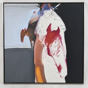 Veloy Vigil (American, 1931-1997), Acrylic on Canvas