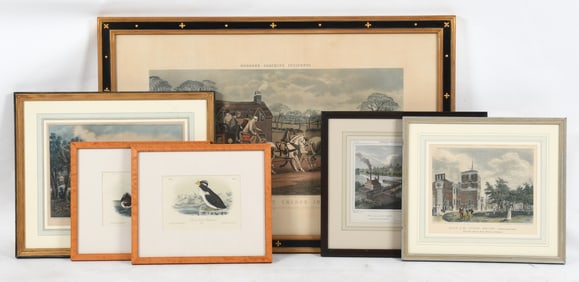 Six Framed Prints
