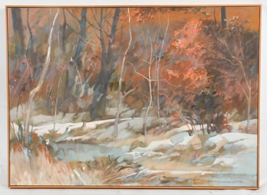 Paul W. Zimmerman (1921-2007), Oil on Canvas