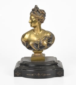 After Jean-Antoine Houdon (French 1741-1828) Diana