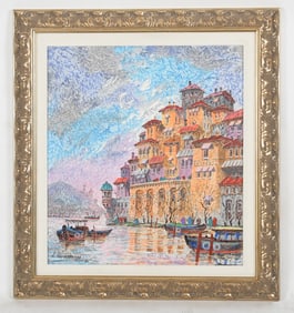 Anatole Krasnyansky (1930 - 2023) Serigraph on Canvas