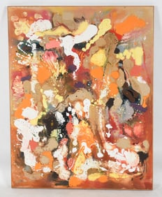 Helen Bershad (Born 1934) Acrylic on Canvas