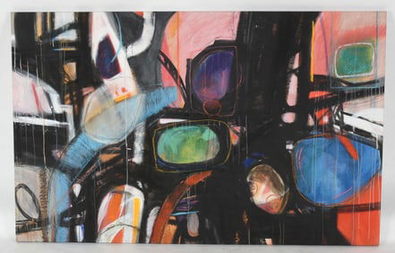 Helen Bershad (Born 1934) Acrylic on Canvas