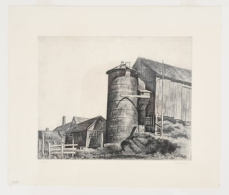 Armin Landeck (1905-1984), Drypoint and Etching