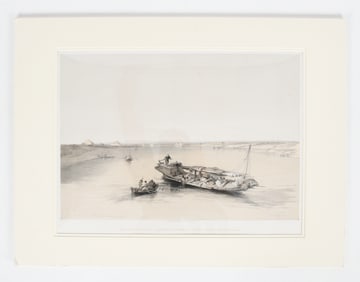 David Roberts (1796-1849), Tinted Lithograph
