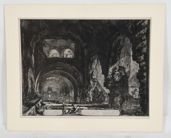 Francesco Piranesi (1758 - 1810), Etching