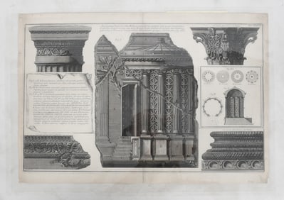 Francesco Piranesi (1758-1810), Engraving