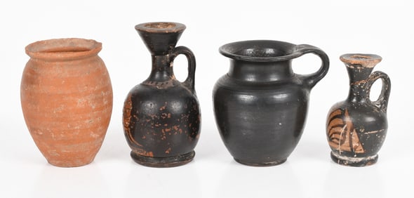 Four Pieces of Ancient Greek Pottery