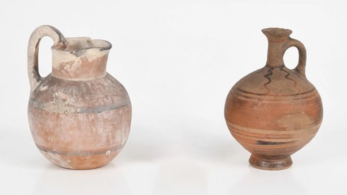 Two Ancient Pottery Vessels