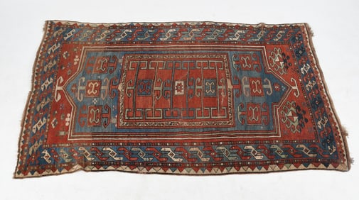 Kazak Double Niche Rug, Caucasus, Early 20th Century, 7ft x 4ft 2in