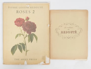 Two Collections of Pierre-Joseph Redoute (1758-1840) Floral Lithographs.