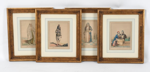Bogos Tatikan (1820 - ???), Four Colored Lithographs