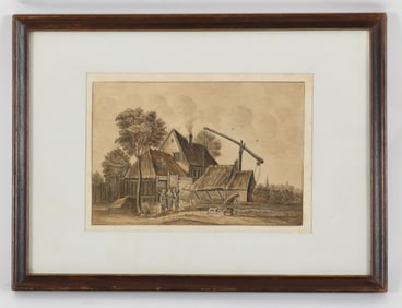 A Late 17th - Early 18th Century Drawing