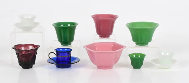 A Group of Chinese Peking Glass