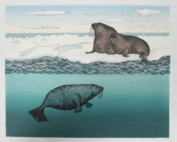 Pitseolak Niviaqsi (1947-2015), Lithograph