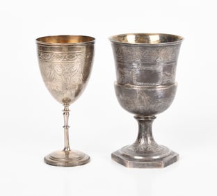 A George III Sterling Silver Goblet
