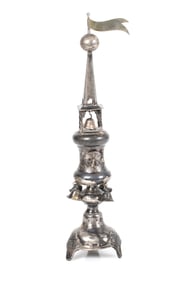 A Polish Silver Spice Tower
