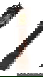 Delaware Queen Anne Cherry Tall Case Clock, William Furniss, Newport, 1739-1749