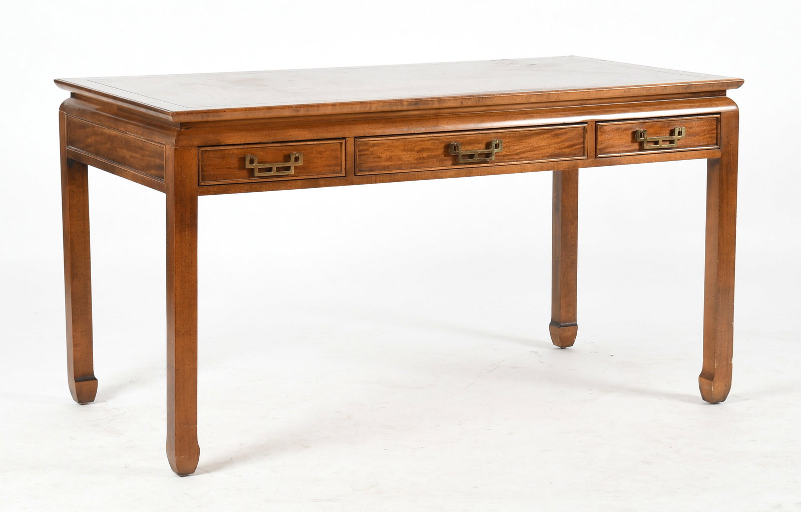 Chinese Style Mixed Wood Writing Table by Century Furniture (1 of 8)
