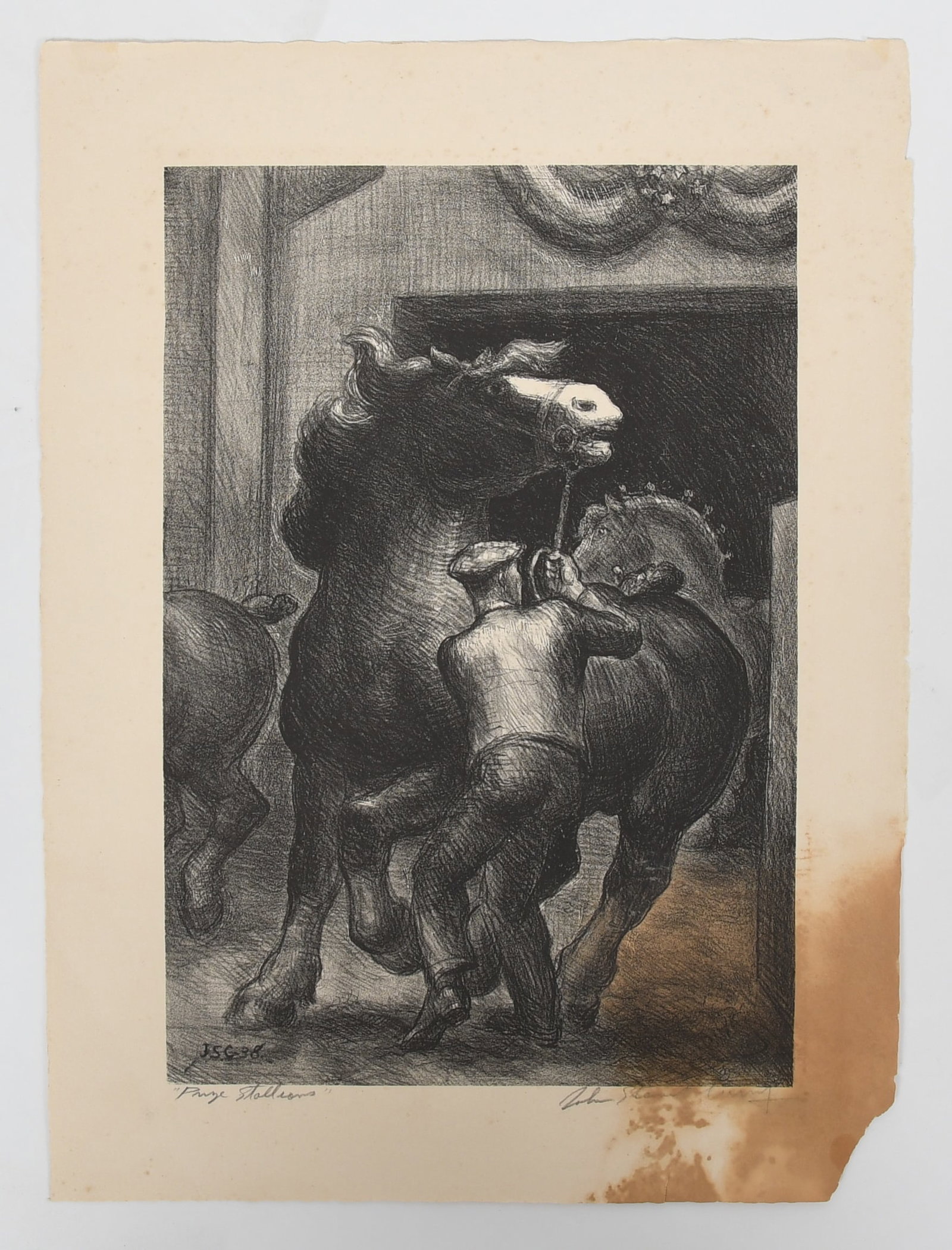 John Steuart Curry (1897-1946), Lithograph (1 of 6)