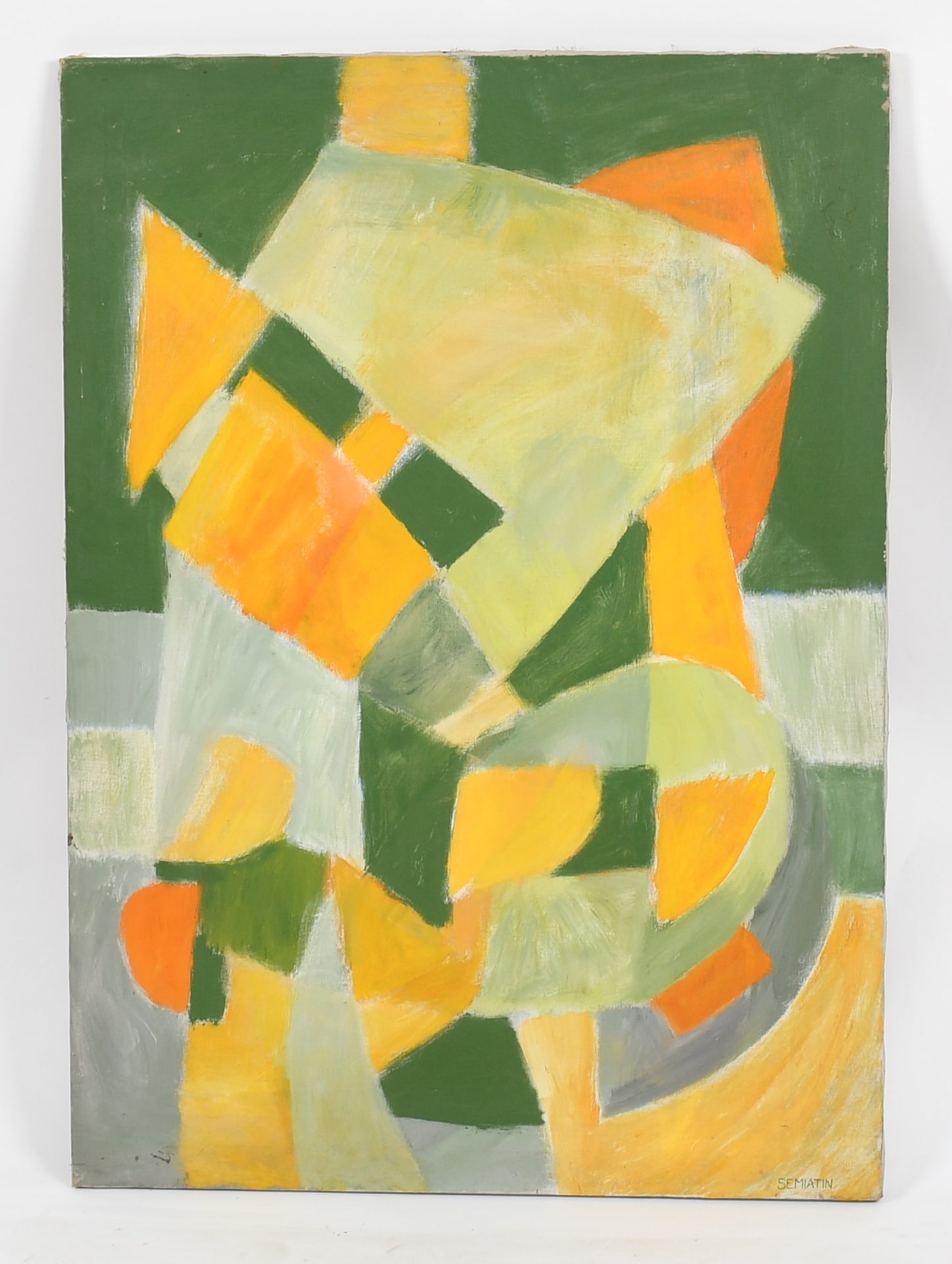 Jacob Moses Semiatin (1915 - 2003) Oil on Canvas (1 of 5)
