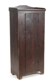 American Country Stained Pine Jelly Cupboard, 19th Century