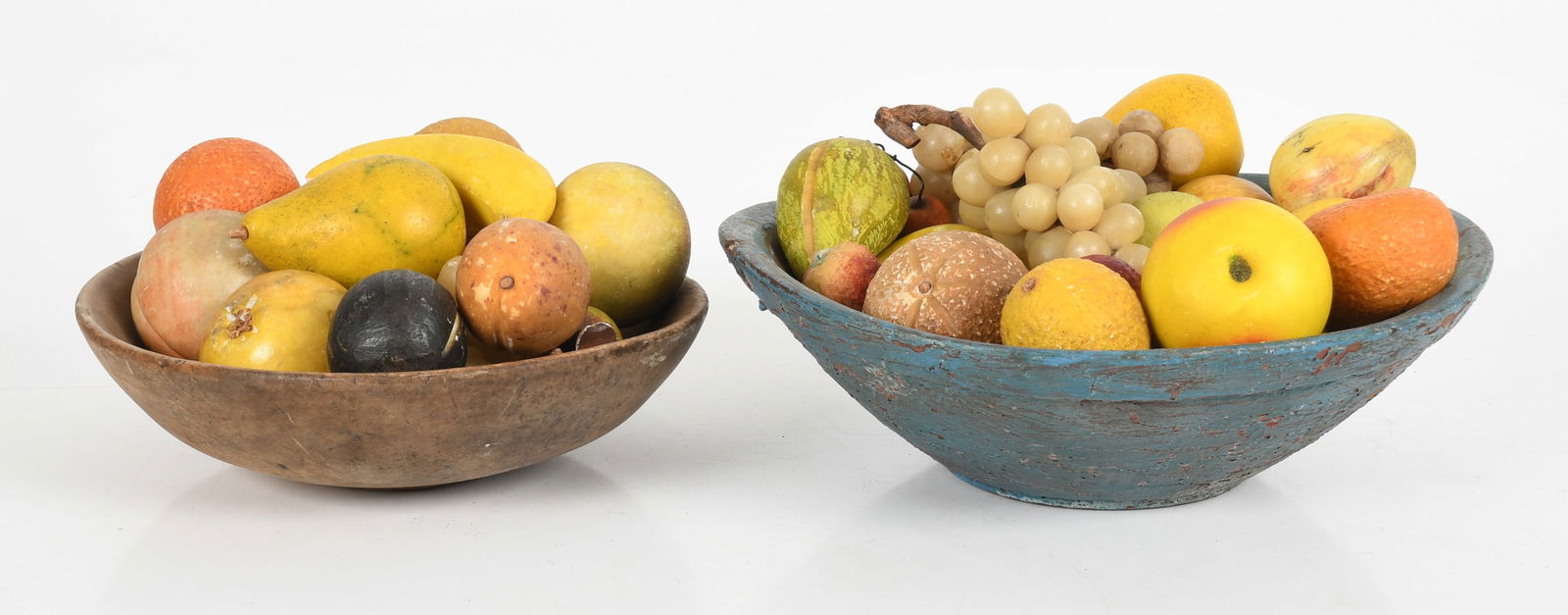 Large Group of Vintage Italian Carved Alabaster Fruit, Mid 20th Century (1 of 8)