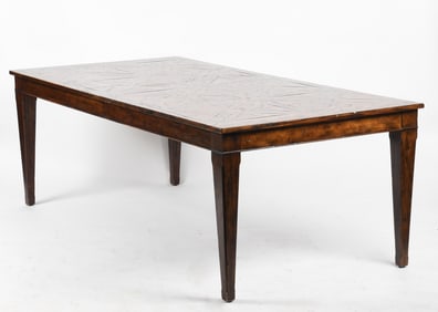 Theodore Alexander 'Castle Bromwich' English Provincial Style Extension Dining Table, Modern