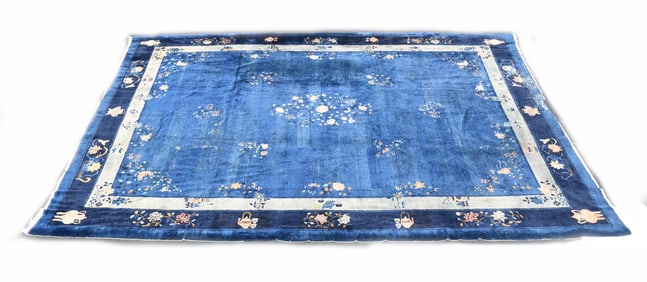 Chinese Art Deco Carpet, Early 20th Century
