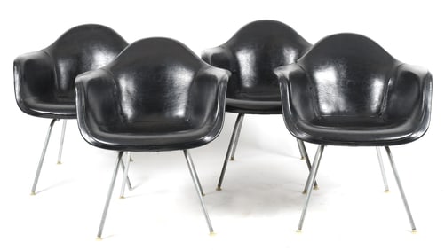 Charles and Ray Eames for Herman Miller 'Shell Armchairs'