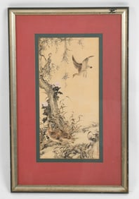 Chinese School, 19th-20th Century, Watercolor on Silk
