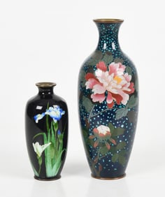 Two Pieces of Japanese Cloisonne