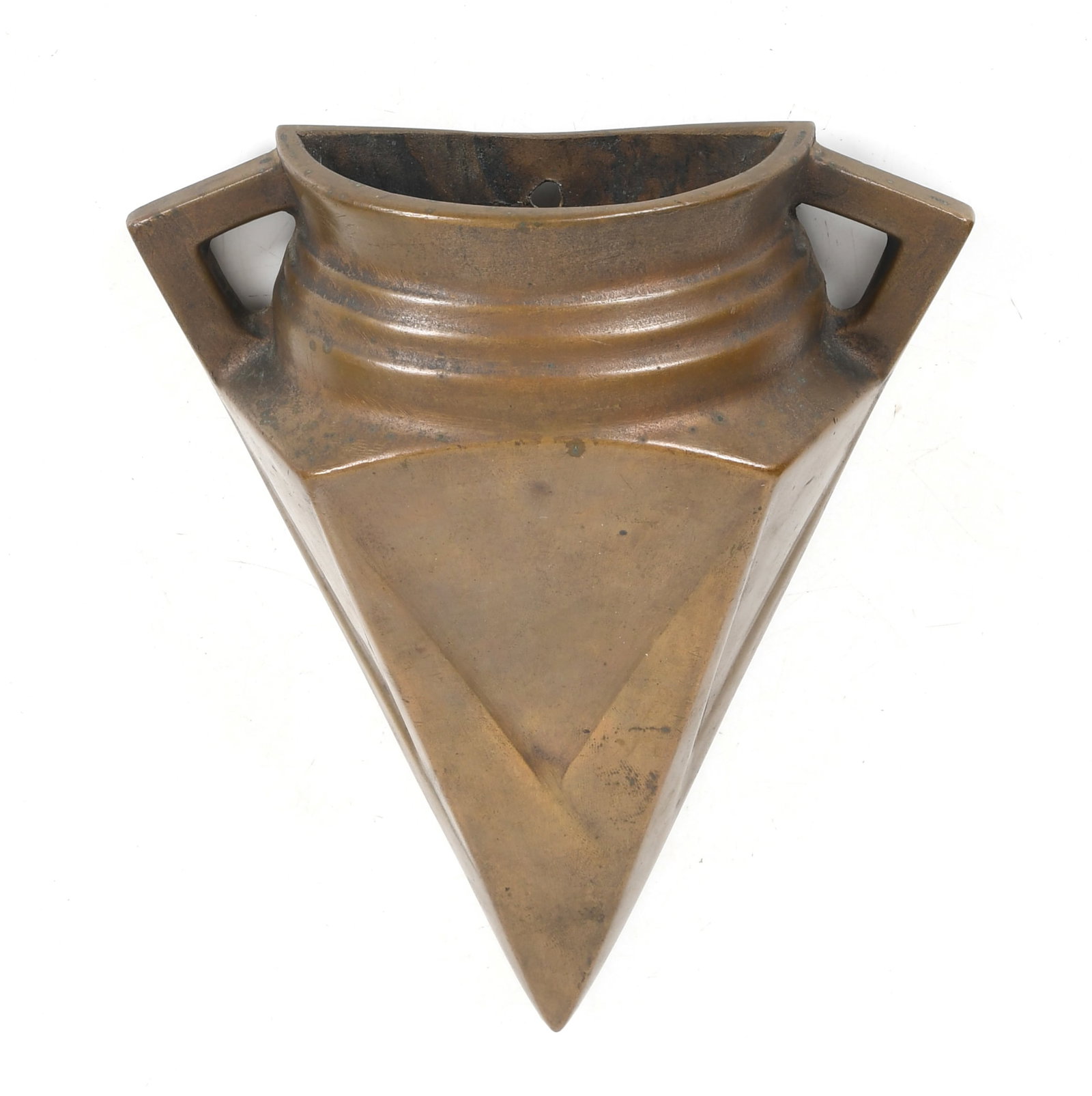 A Bronze Art Deco Period Wallpocket (1 of 4)