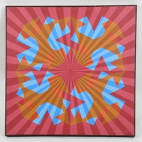 Robert Povlich (Born 1937) Acrylic on Canvas