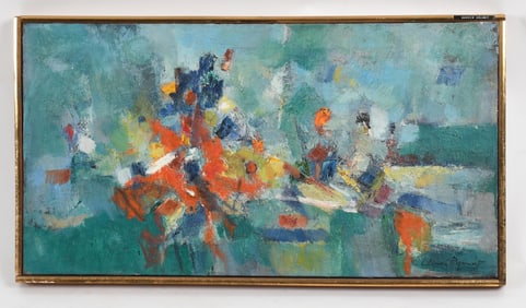 Warren Brandt (American 1918-2002), Oil on Canvas