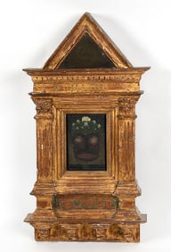 William Keck (1908 - 1995) Oil on Panel