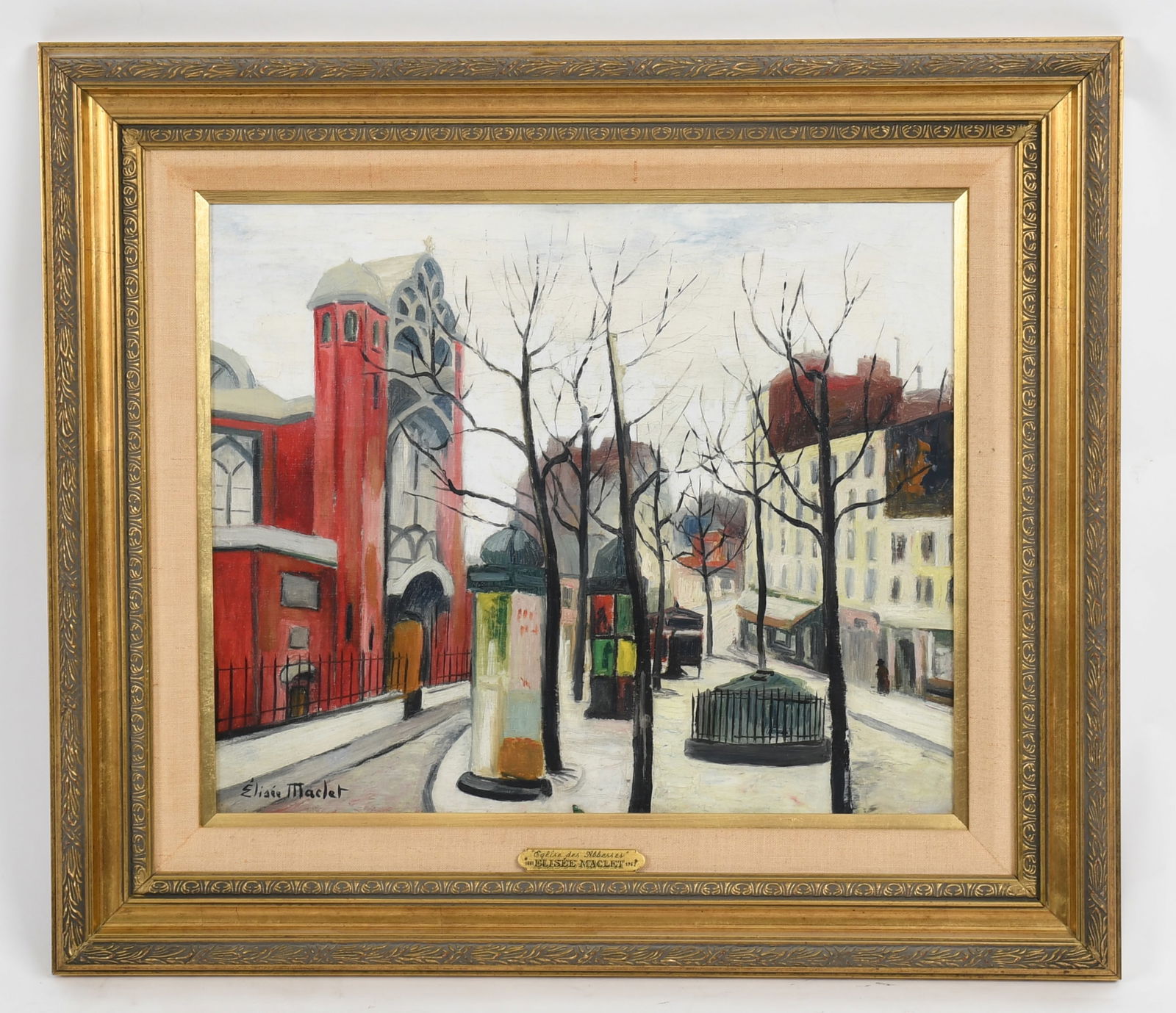 Elisee Maclet (French 1881-1962), Oil on Canvas (1 of 7)