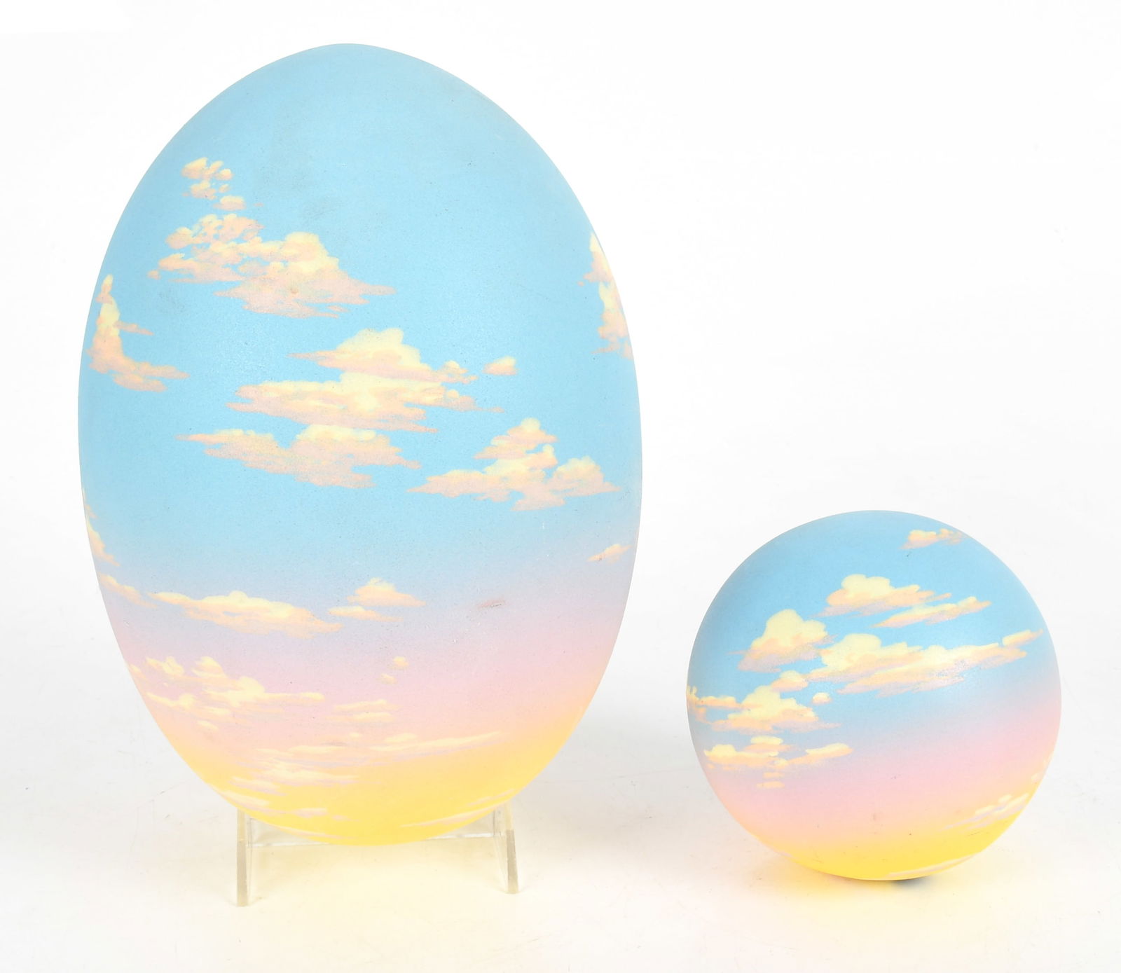 Don Jones, Two Earthenware Sculptures (1 of 9)