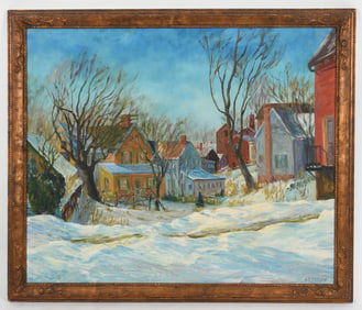 Robert John McClelland (Born 1906) Oil on Masonite
