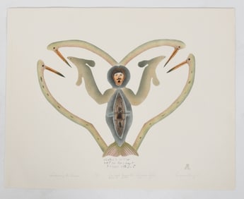 Ekidluak Komoartuk (Inuit, 1923-1993), Print