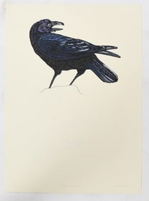 Marvin Oliver (Native American, 1946-2019), Embossed Serigraph