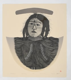 Pitaloosie Saila (Inuit, 1942-2021), Lithograph