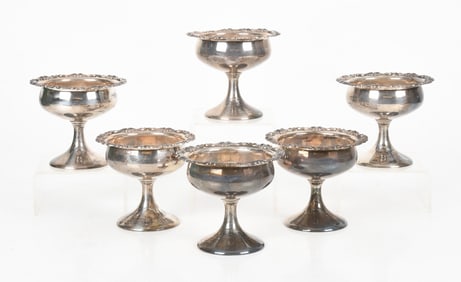 A Set of Sterling Compotes by Muek-Carey Co.