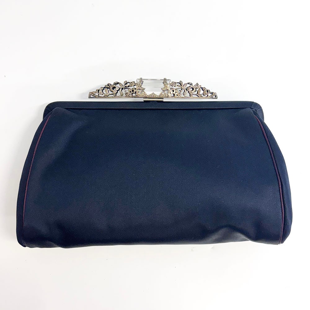 Art Deco Sterling Silver and Marcasite Evening Purse (1 of 1)