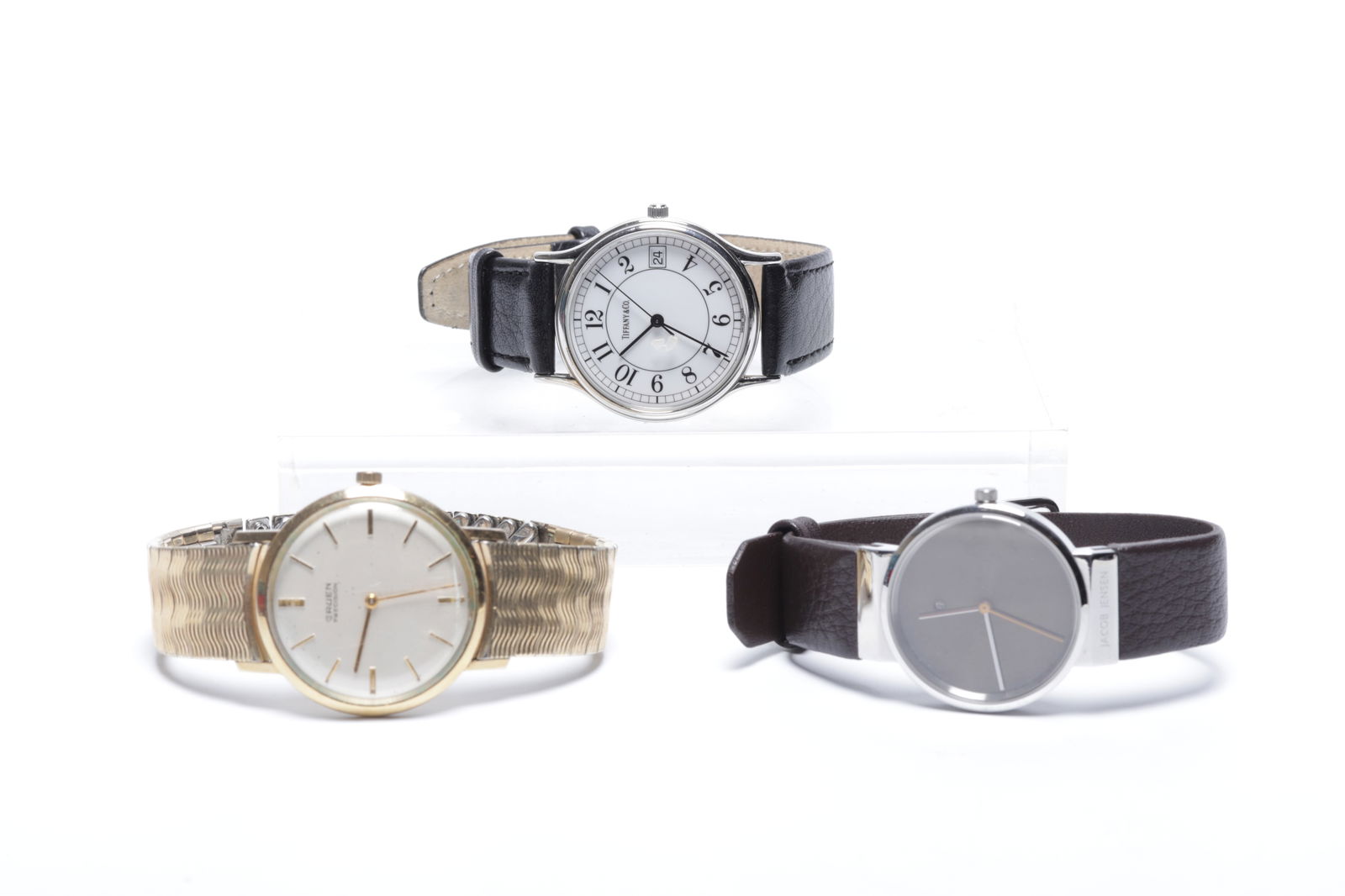 Three Wristwatches, One by Tiffany & Co. (1 of 15)