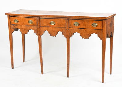 Southern Federal Tiger Maple Hunt Board, Early 19th Century (1 of 12)