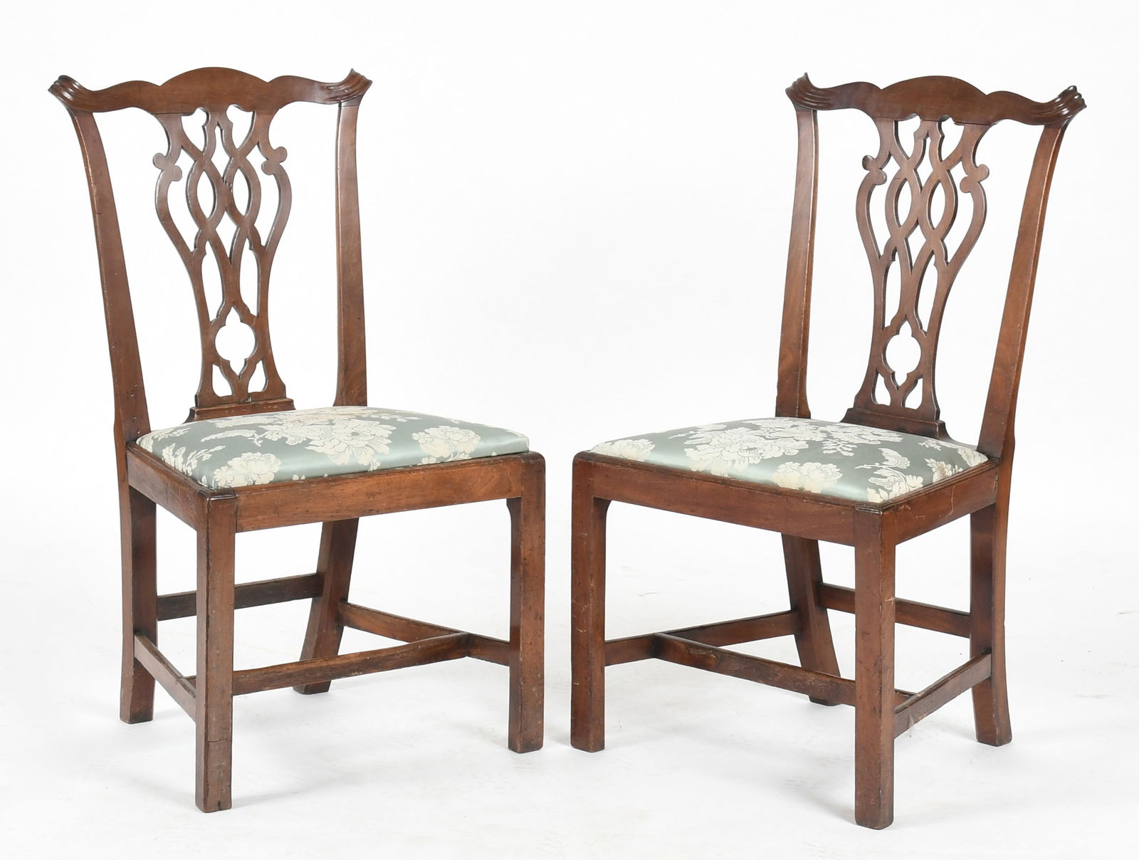 Pair of Chippendale Mahogany Side Chairs, Fourth Quarter 18th Century (1 of 7)