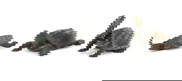 William H. Turner, Three Bronzes of Turtles (1 of 11)