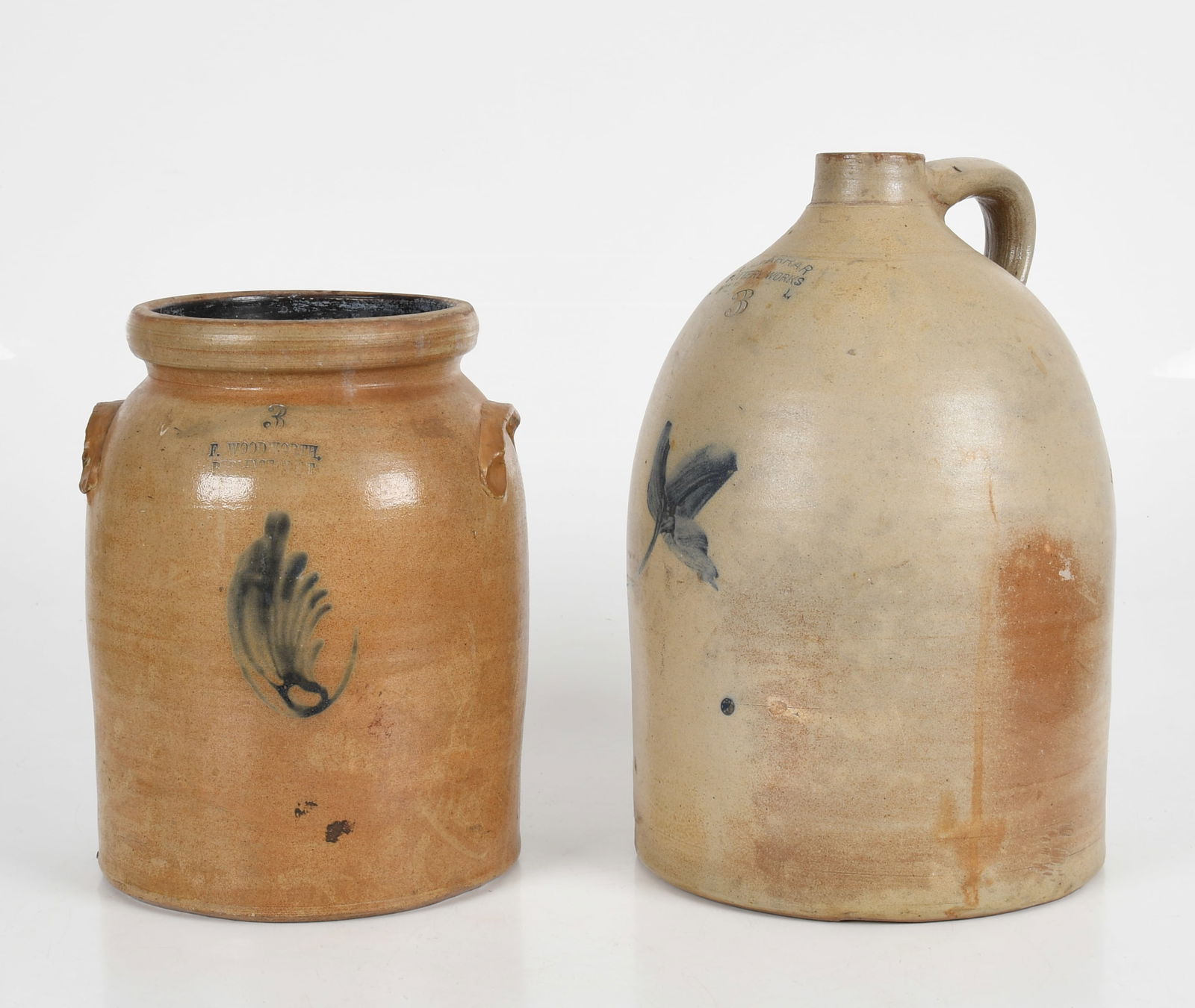 Two Pieces of 19th Century Vermont Stoneware (1 of 11)
