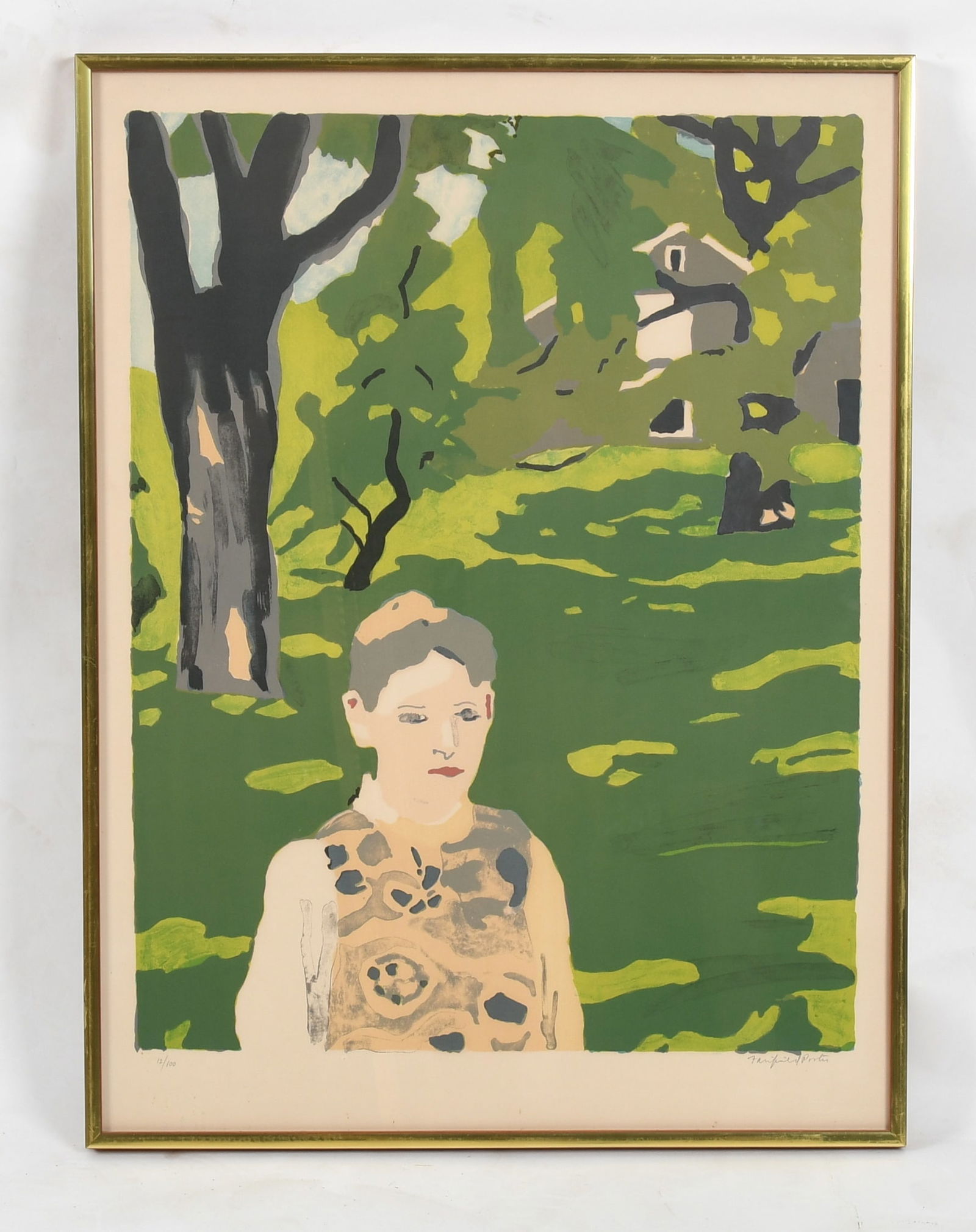 Fairfield Porter (1907-1975), Lithograph (1 of 4)
